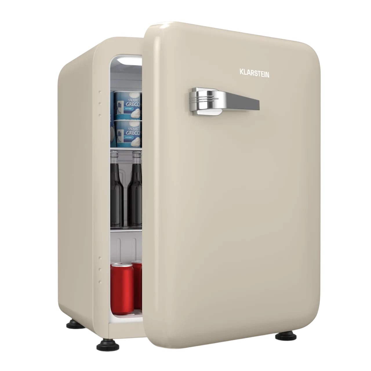 Audrey Evo Mini Koelkast 68L | Creme.