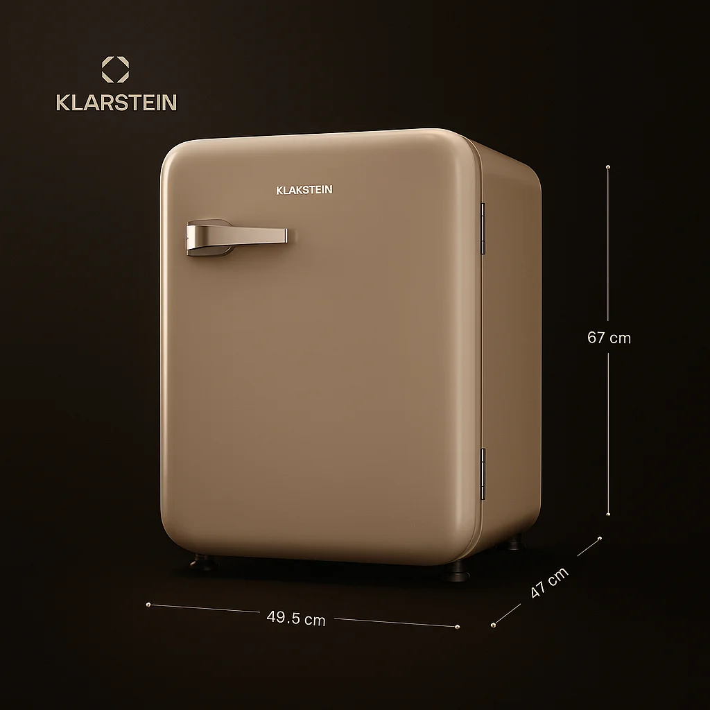 Audrey Evo Mini Koelkast 68L | Creme