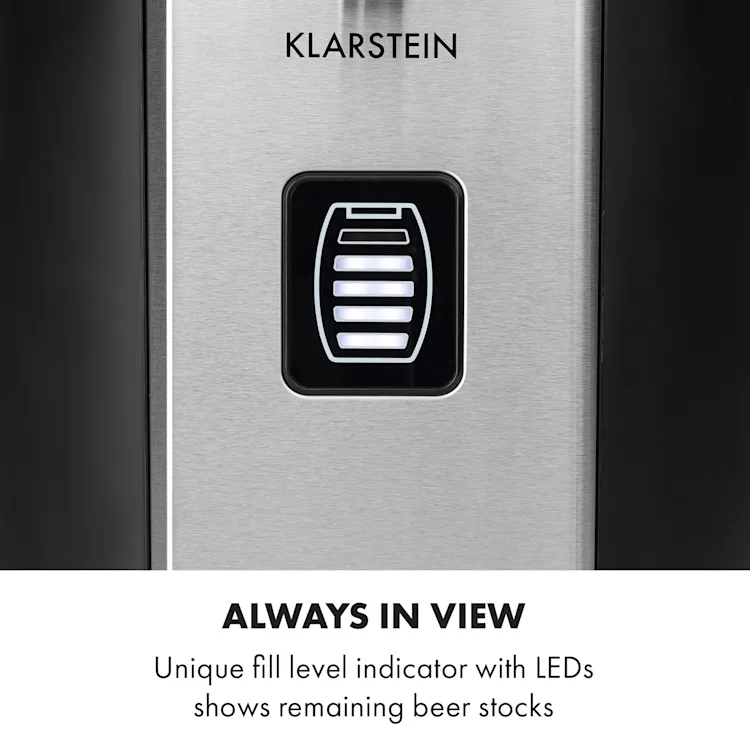 Beerkules biertapinstallatie Zwart - Zilver